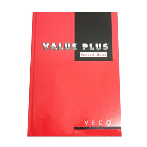 VECO RECORD BOOK #99 RED COVER VALUE PLUS 200PP