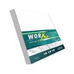 WORX SPECIALTY PAPER 90GSM WHITE/P.CREAM 10'S