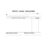 Petty Cash Voucher