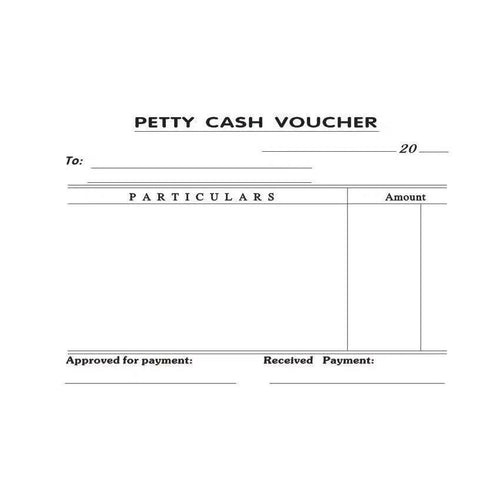 Petty Cash Voucher
