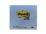 3M Post-it Note 654 100's Blue 3 x 3